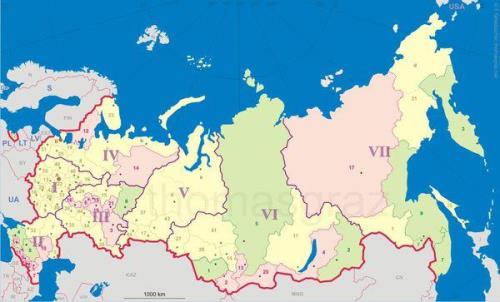 俄罗斯南部城市人口比北方密集吗