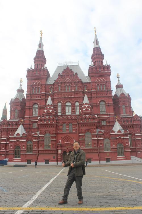 莫斯科红场上几个著名建筑