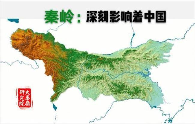 中国地图秦岭淮河分界线地图