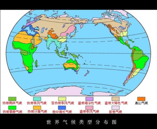 亚欧大陆成为全球季风区最大的原因