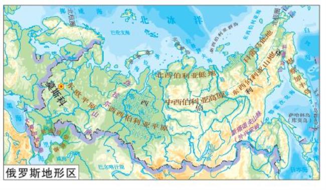 俄罗斯南部是什么地形