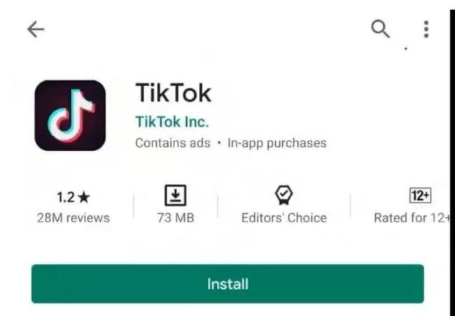 tiktok登录怎么没有网络