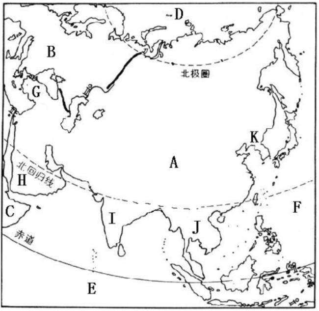 七大洲的位置面积轮廓以及海岸线