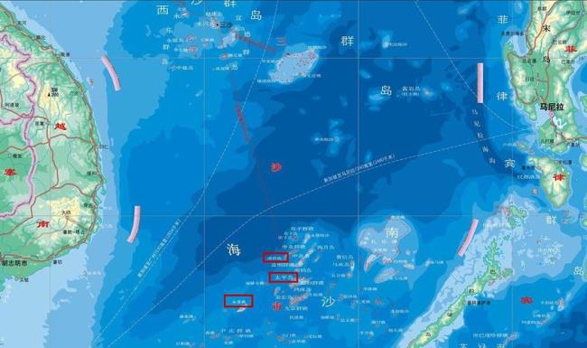 中国实际控制的南海岛屿有什么
