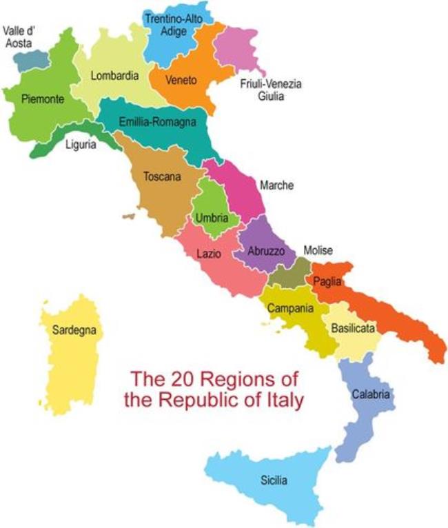 意大利的地图像什么