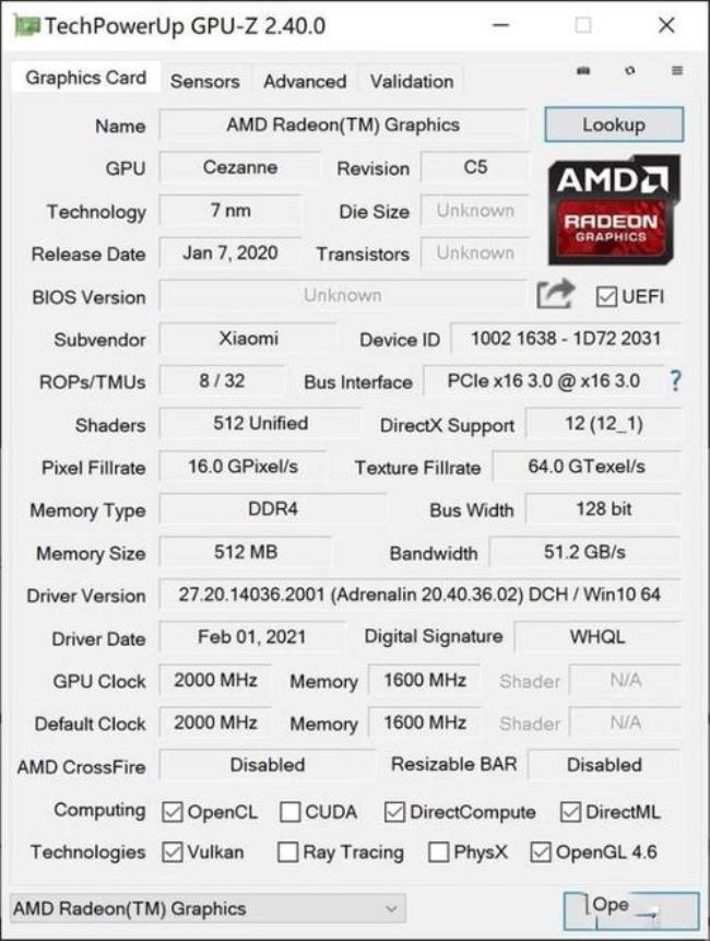 AMD Radeon Graphics到底是什么显卡