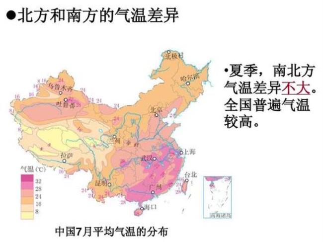 中国地理南北差异大还是东西分异大