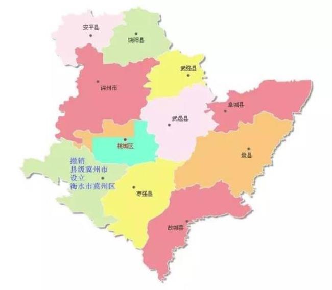 河北行政区划大划分