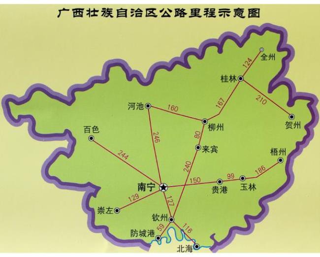 广西壮族自治区全图包括哪个岛