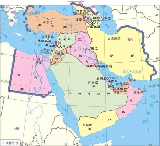中东地形有多复杂