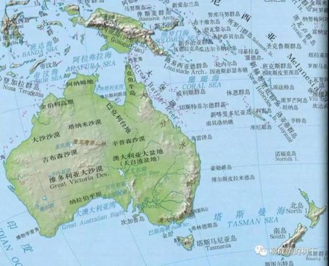 亚洲和大洋洲分界线怎么画