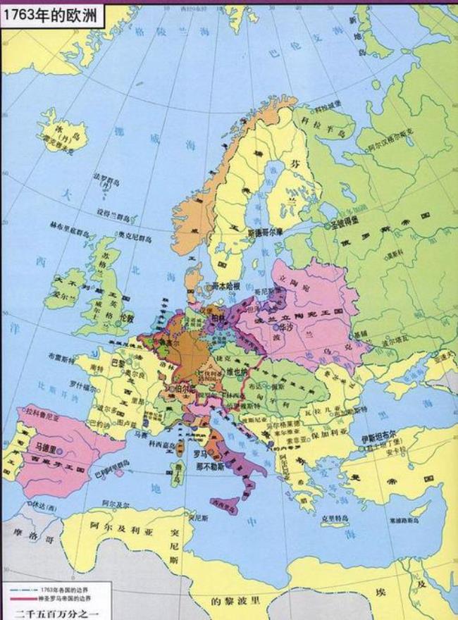欧洲统一的版图