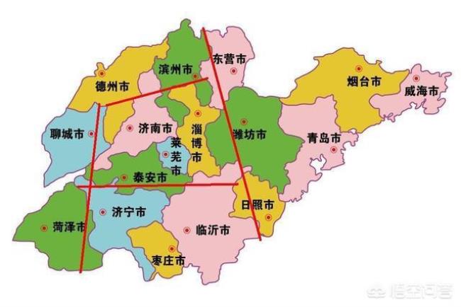 东营在中国地图的什么位置