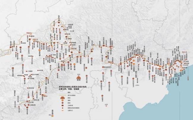 中国地图上唐朝的古都位置