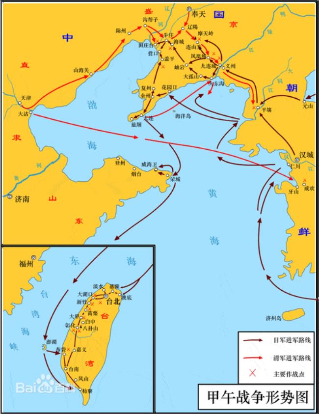 甲午战争瓜分中国的主要形式