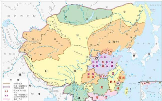 隋朝和唐朝的地图演变