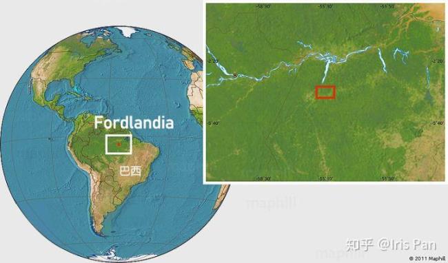 亚马逊平原位置地图