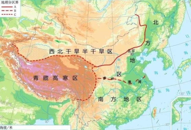 中国的分界线