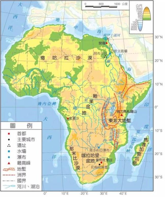 非洲哪个地区最发达