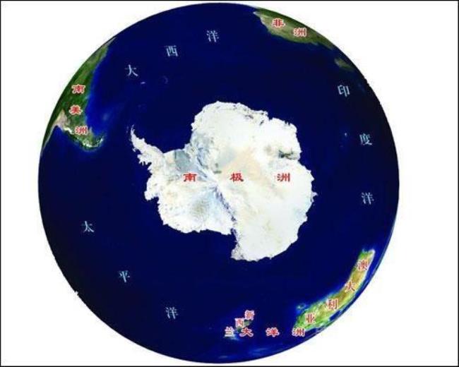 怎样在南极的地图上判断方向