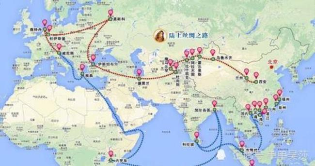 汉朝丝绸之路终点是大秦的哪里