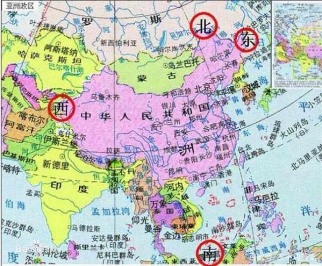 中国比较出名的地区