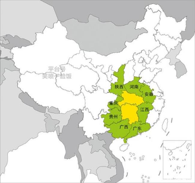 重庆与哪几个省交界