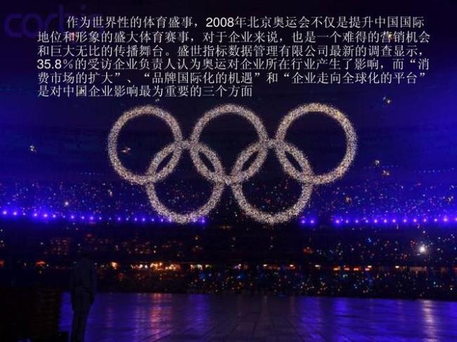 2008年奥运会对中国的积极影响