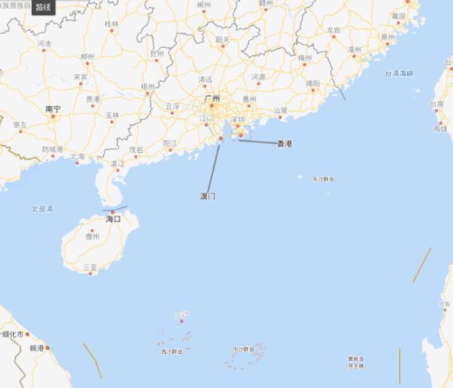 南海的哪个区域是中国的