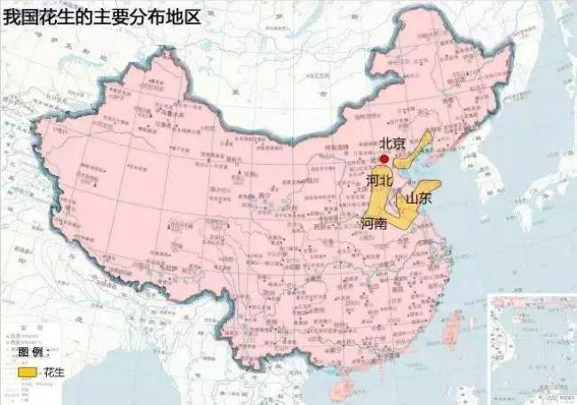 中国地图河北在深圳的什么方向