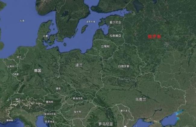 波罗的海在俄罗斯的什么位置