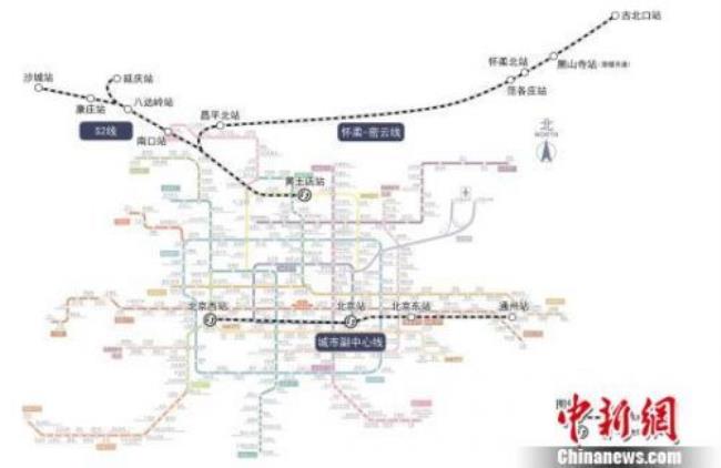 6号线地铁线路图北京首末班