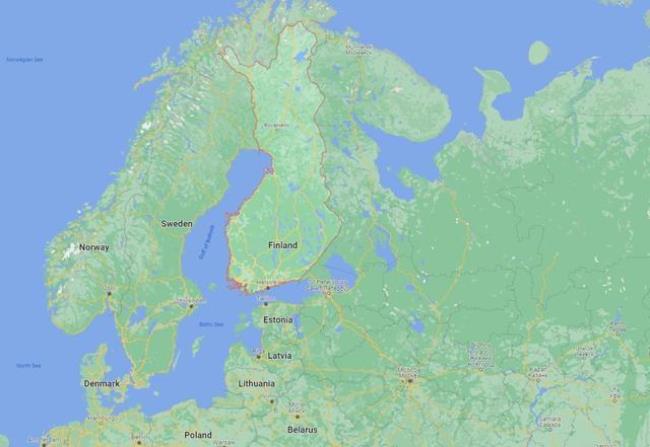 俄罗斯到芬兰多少公里