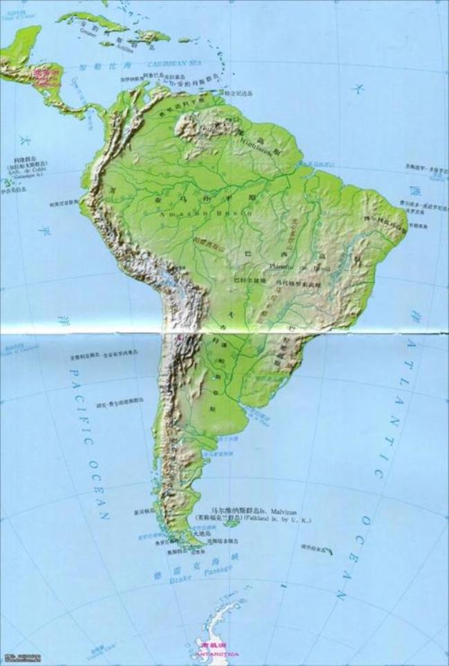 南美洲和非洲是一块大陆吗