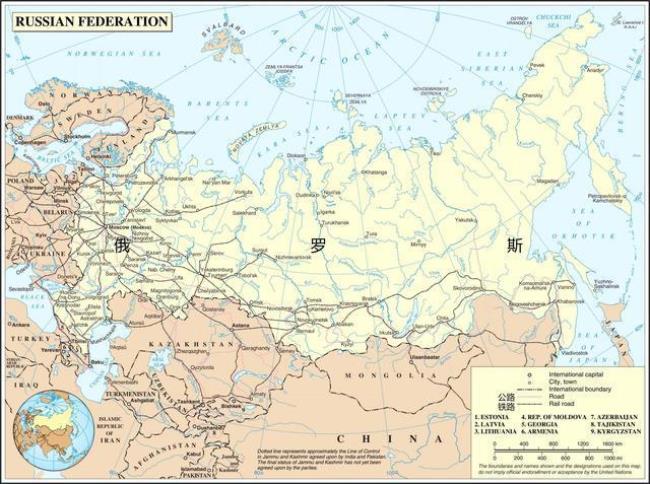 俄罗斯国土面积包括海洋面积吗
