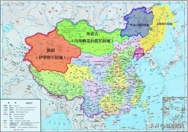 清代蒙古四十九旗之首是哪个