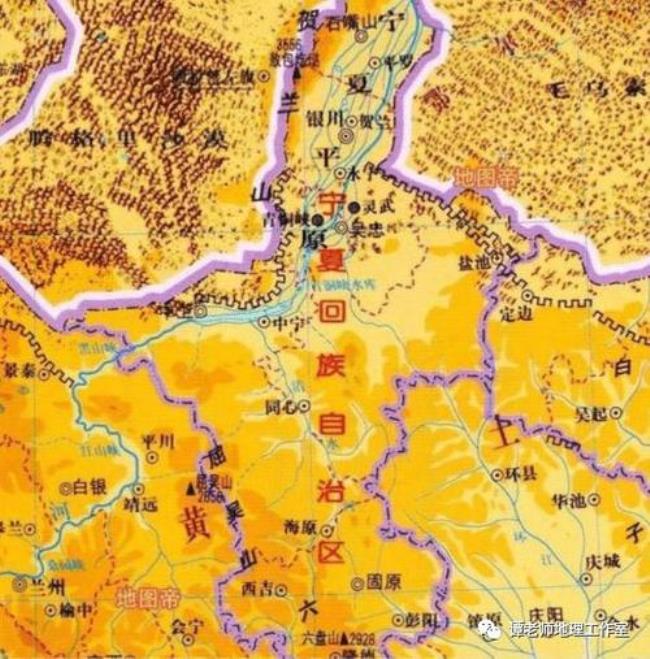 中国地图为什么没有宁夏