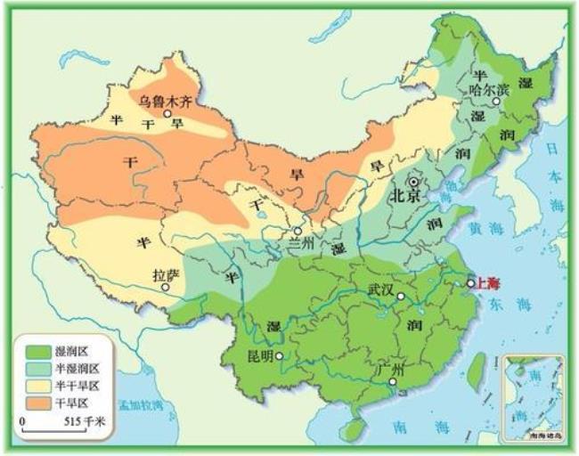 中国三大区域划分
