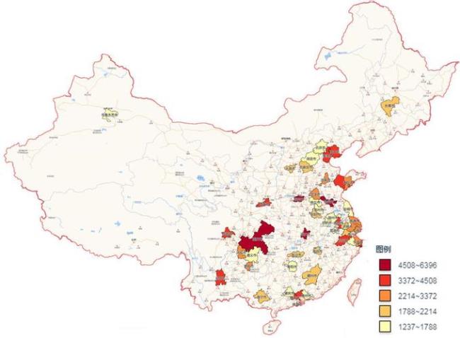 中国面积最小的县前二十