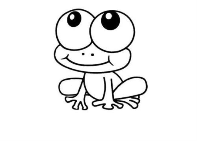 小学生简笔画青蛙