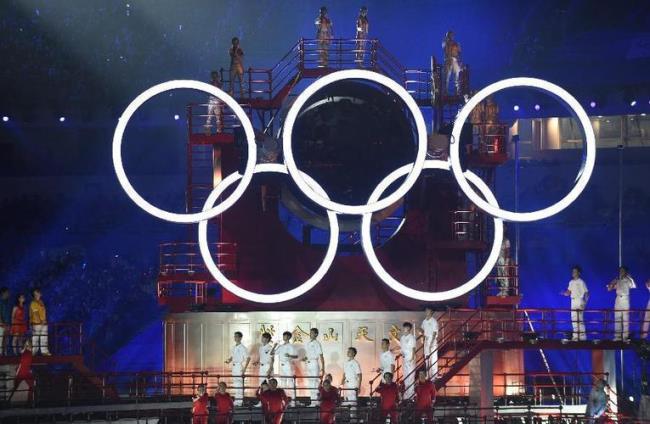 奥运五环中蓝色代表什么