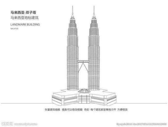 亚洲最高双子塔