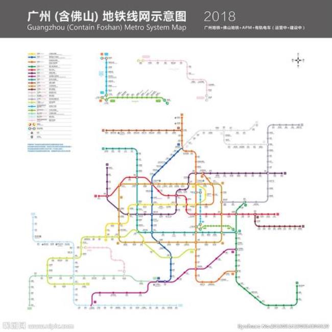 你是怎么记住广州地铁图的