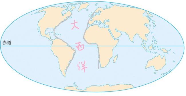 七年级地理会考画大洋吗