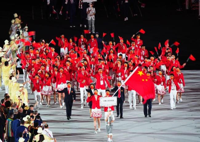 中国一共有几支队伍参加奥运会