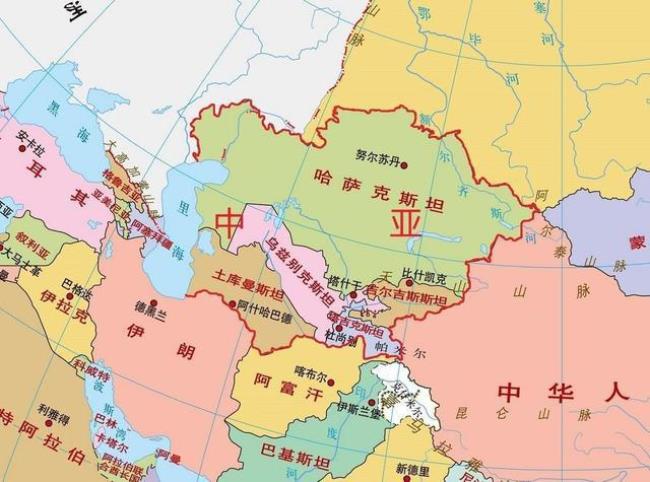 东亚和中亚哪个大