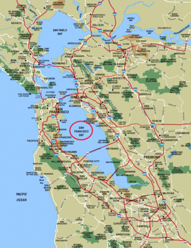 加州为什么叫湾区