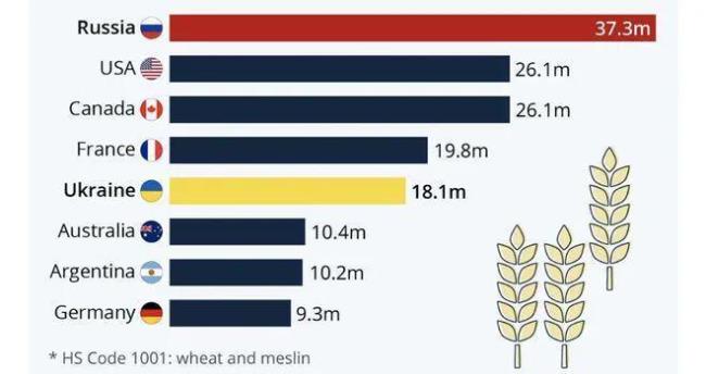 俄罗斯历年粮食产量
