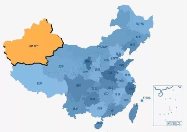 介绍中国陆地