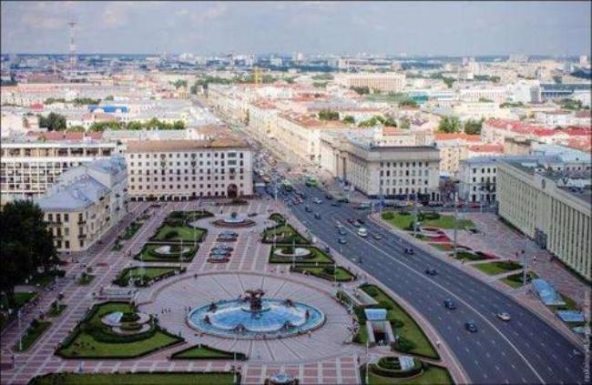 白俄罗斯各个城市年最低温度